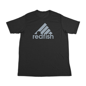 #REDFISH Soft Short Sleeve Shirt - Gray Print