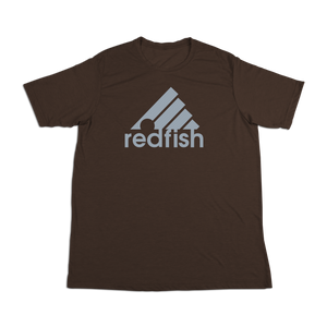 #REDFISH Soft Short Sleeve Shirt - Gray Print