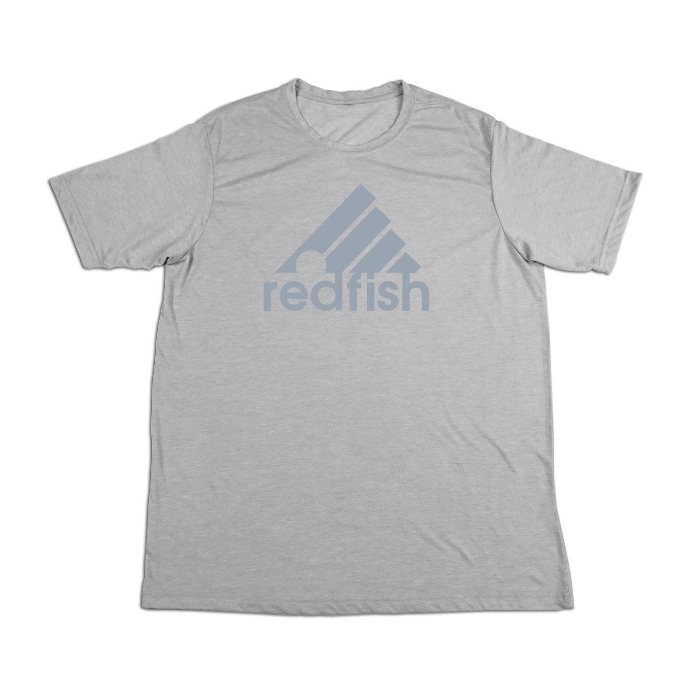#REDFISH Soft Short Sleeve Shirt - Gray Print