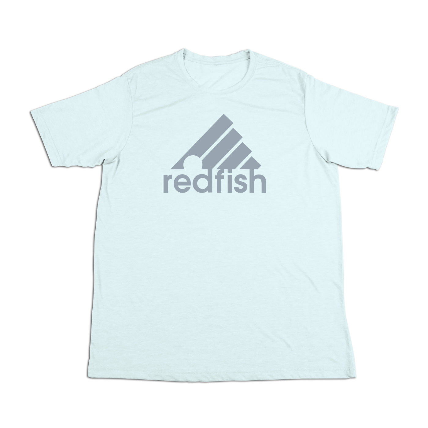 #REDFISH Soft Short Sleeve Shirt - Gray Print