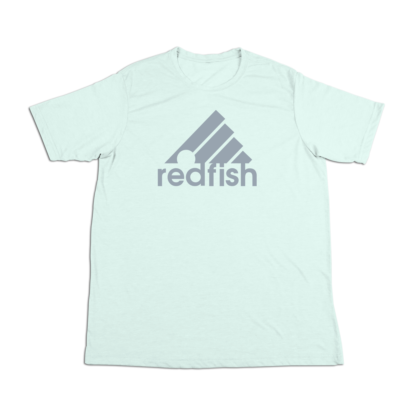 #REDFISH Soft Short Sleeve Shirt - Gray Print