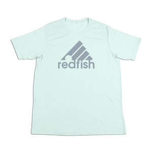 #REDFISH Soft Short Sleeve Shirt - Gray Print