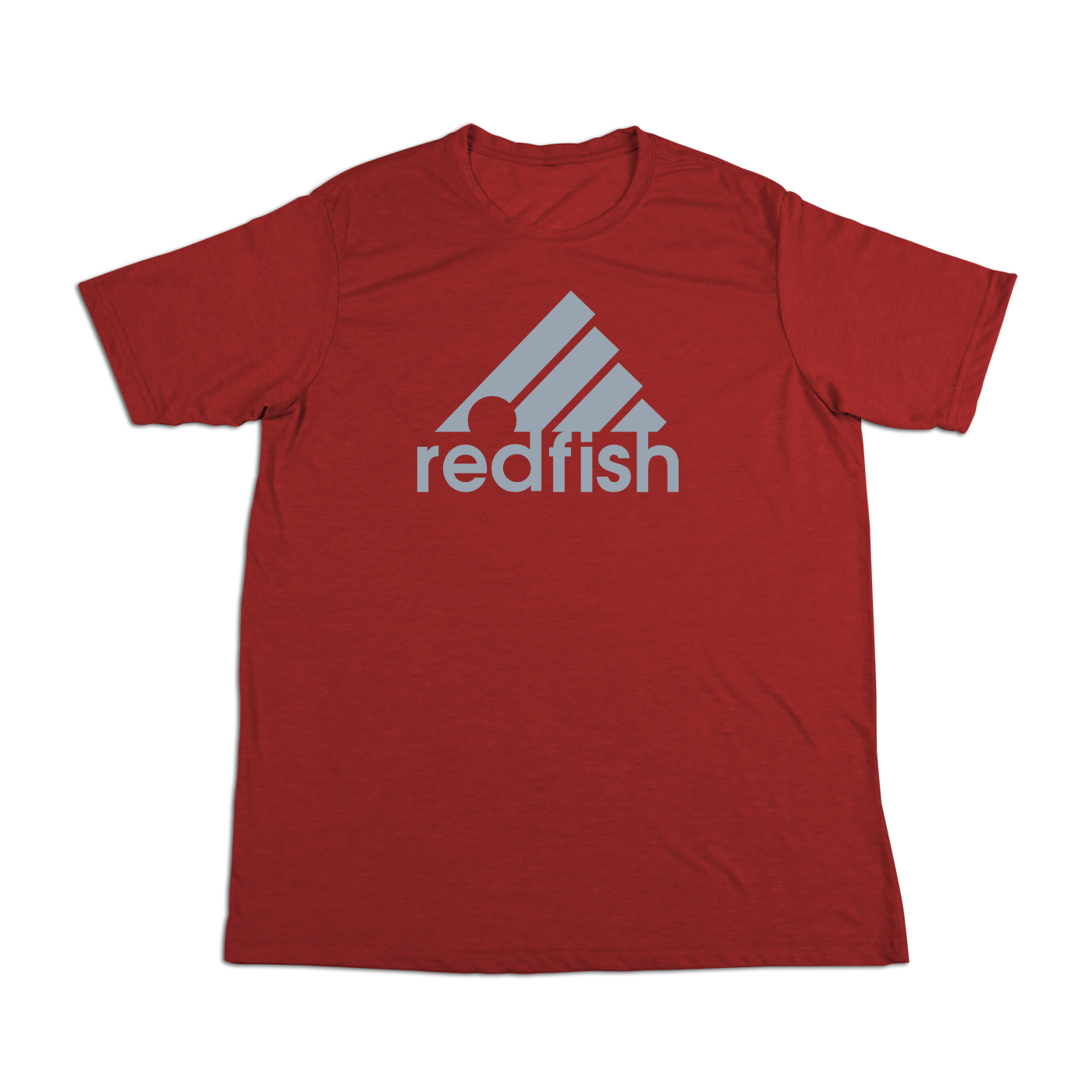 #REDFISH Soft Short Sleeve Shirt - Gray Print