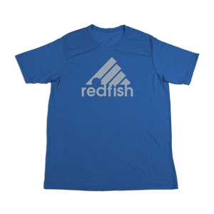 #REDFISH Soft Short Sleeve Shirt - Gray Print
