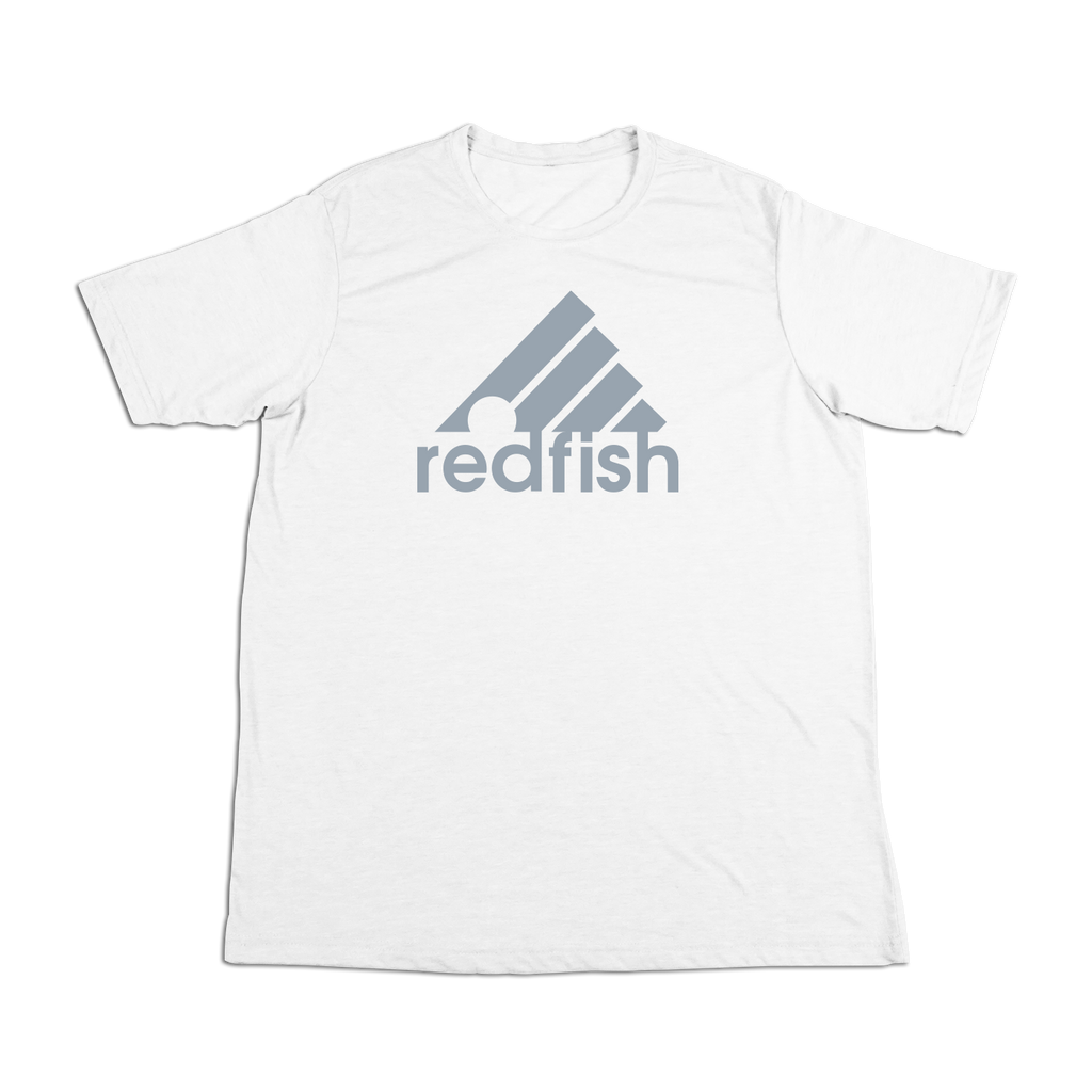 #REDFISH Soft Short Sleeve Shirt - Gray Print