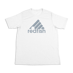 #REDFISH Soft Short Sleeve Shirt - Gray Print