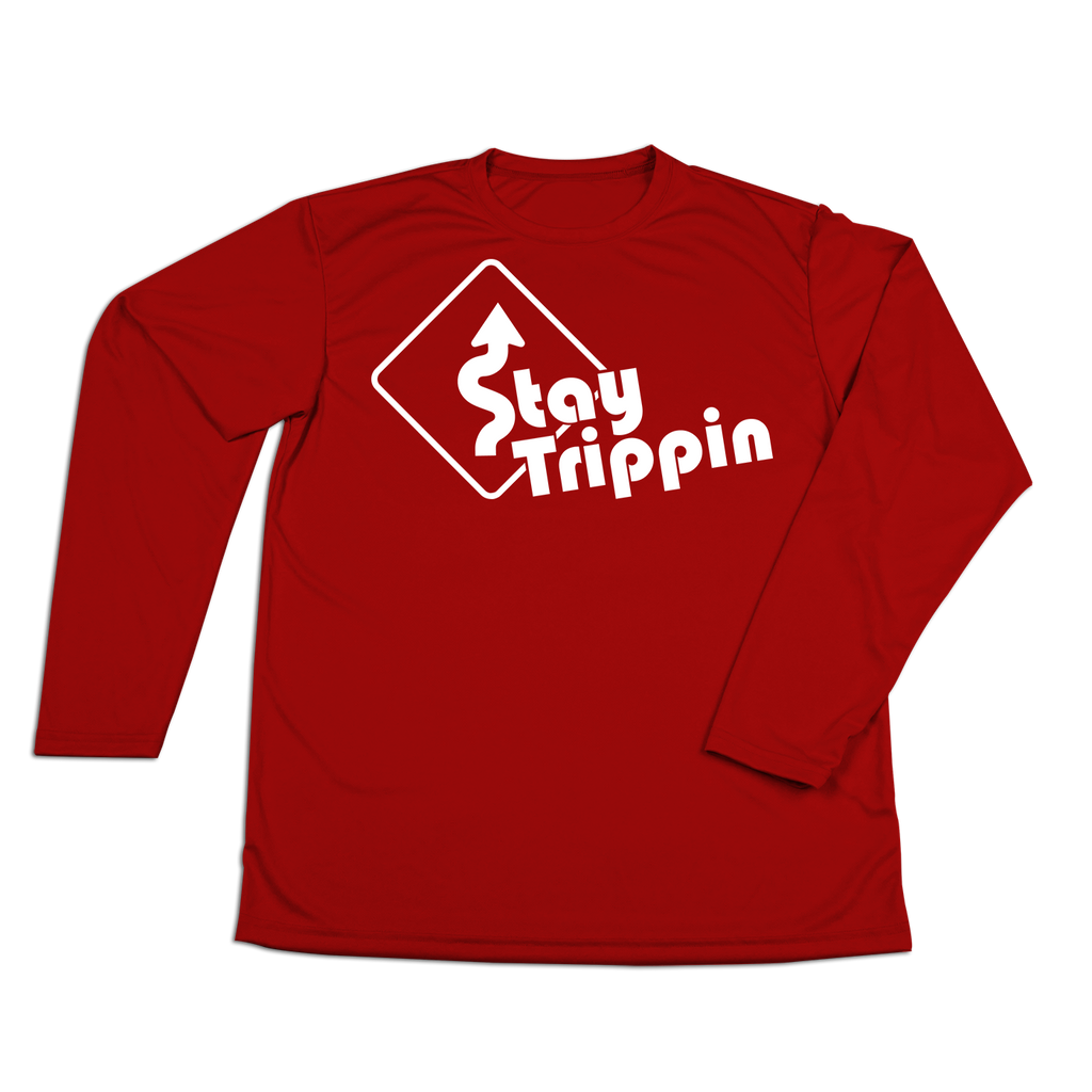 #STAYTRIPPIN SIGN YOUTH Performance Long Sleeve Shirt - Hat Mount for GoPro