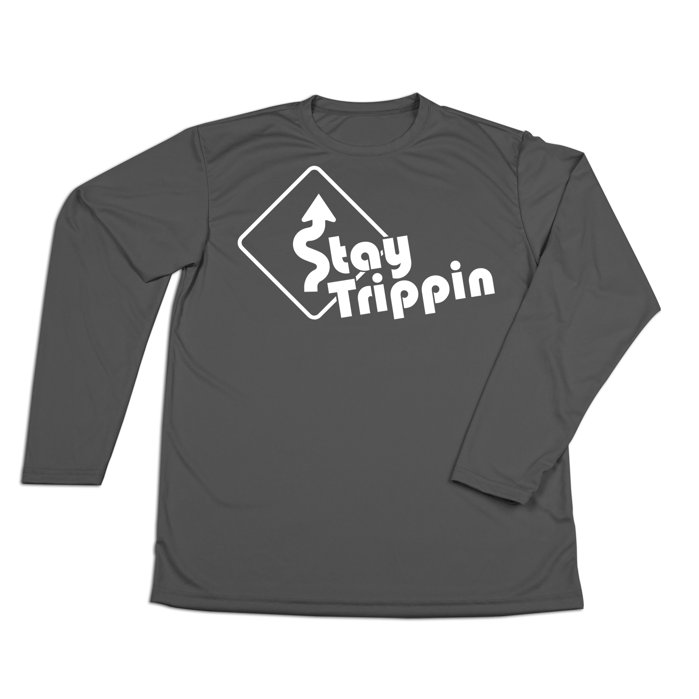 #STAYTRIPPIN Sign Performance Long Sleeve Shirt - Hat Mount for GoPro