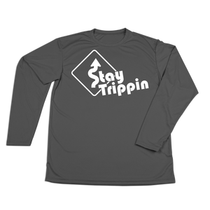 #STAYTRIPPIN Sign Performance Long Sleeve Shirt - Hat Mount for GoPro