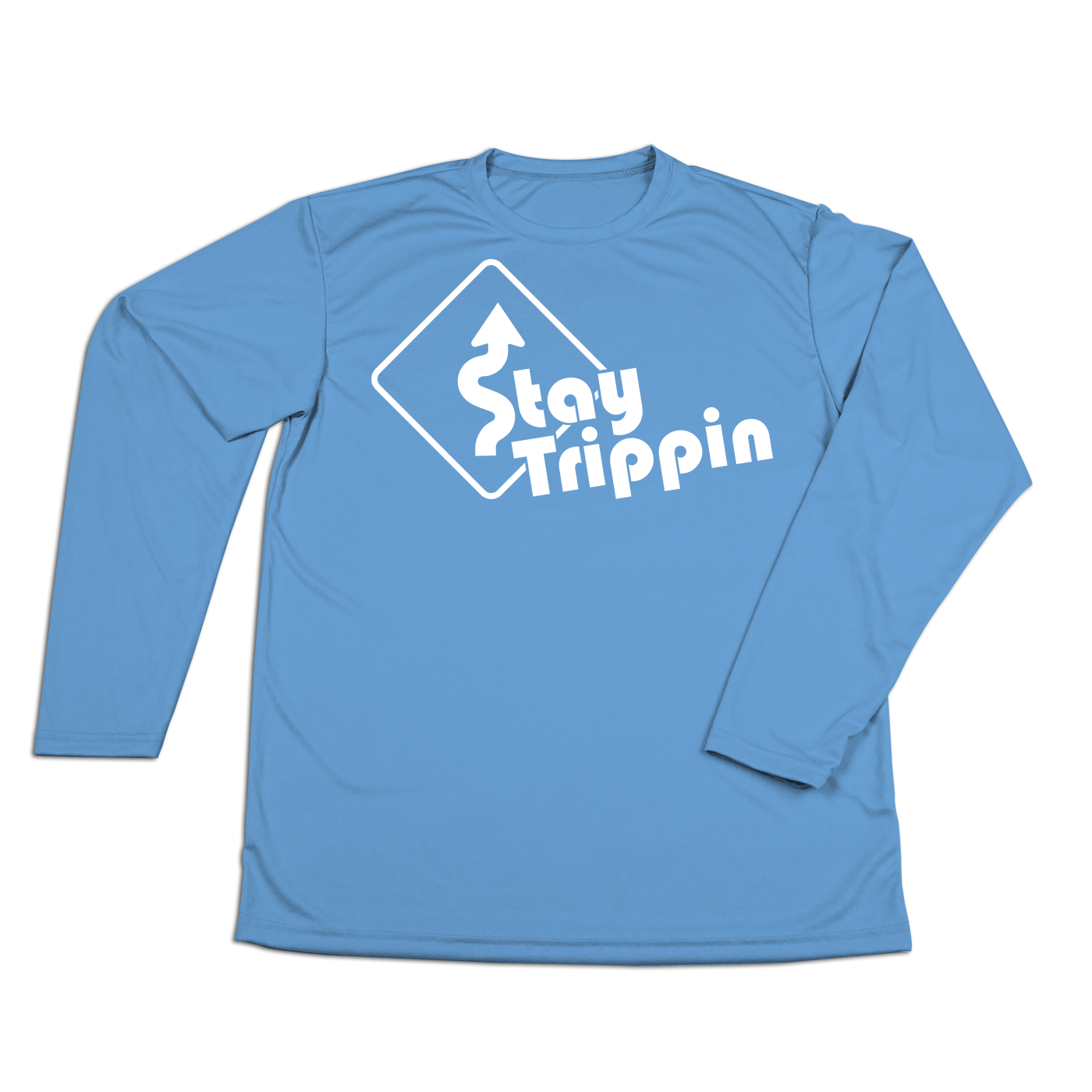 #STAYTRIPPIN Sign Performance Long Sleeve Shirt - Hat Mount for GoPro