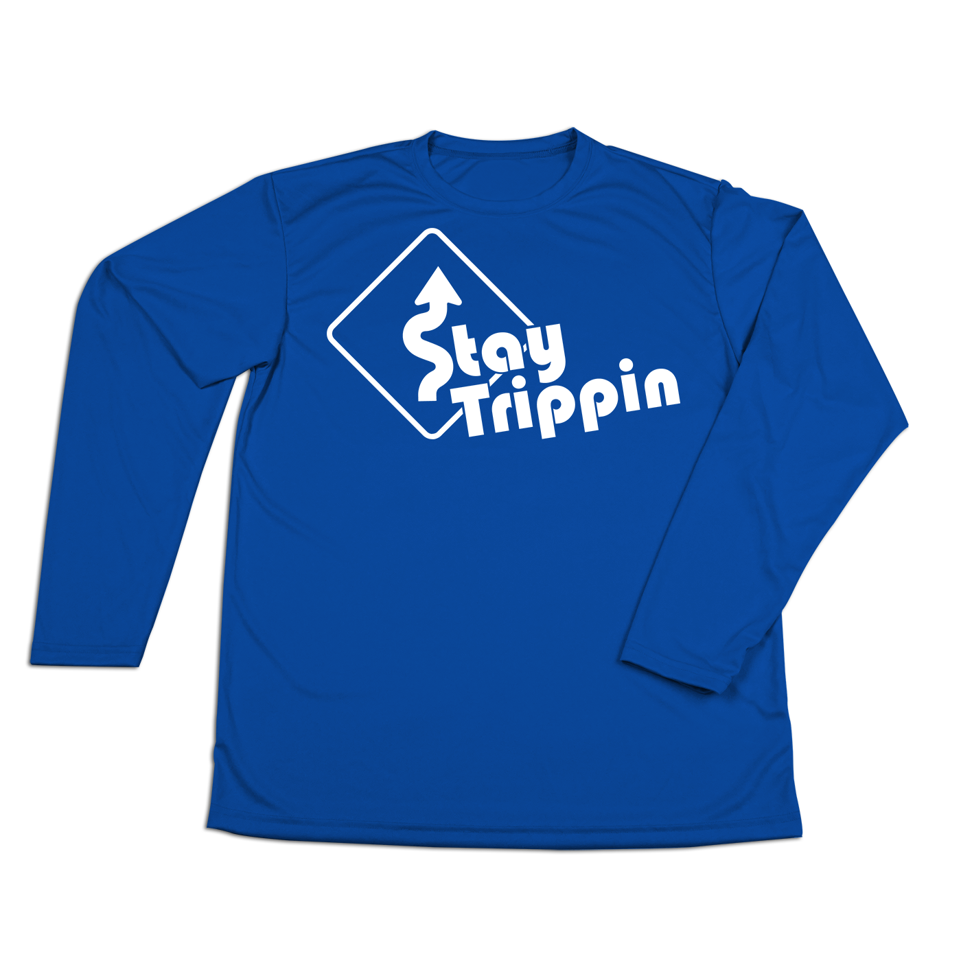 #STAYTRIPPIN Sign Performance Long Sleeve Shirt - Hat Mount for GoPro