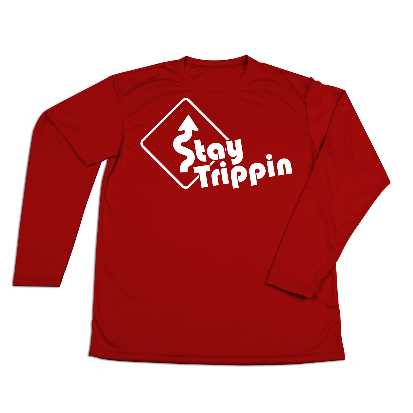 #STAYTRIPPIN Sign Performance Long Sleeve Shirt - Hat Mount for GoPro