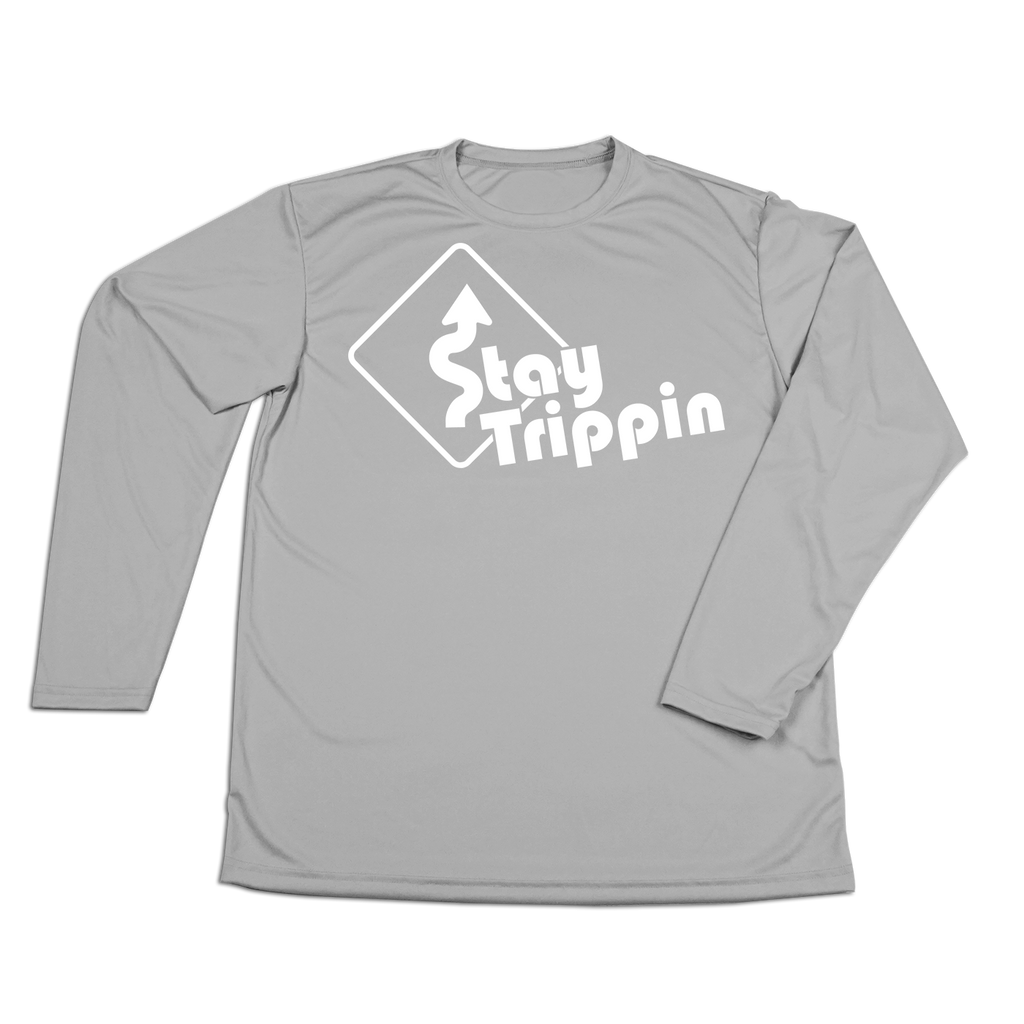 #STAYTRIPPIN Sign Performance Long Sleeve Shirt - Hat Mount for GoPro