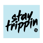 #STAYTRIPPIN TAG - 6" Black Decal - Hat Mount for GoPro