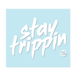 #STAYTRIPPIN TAG - 6" White Decal - Hat Mount for GoPro