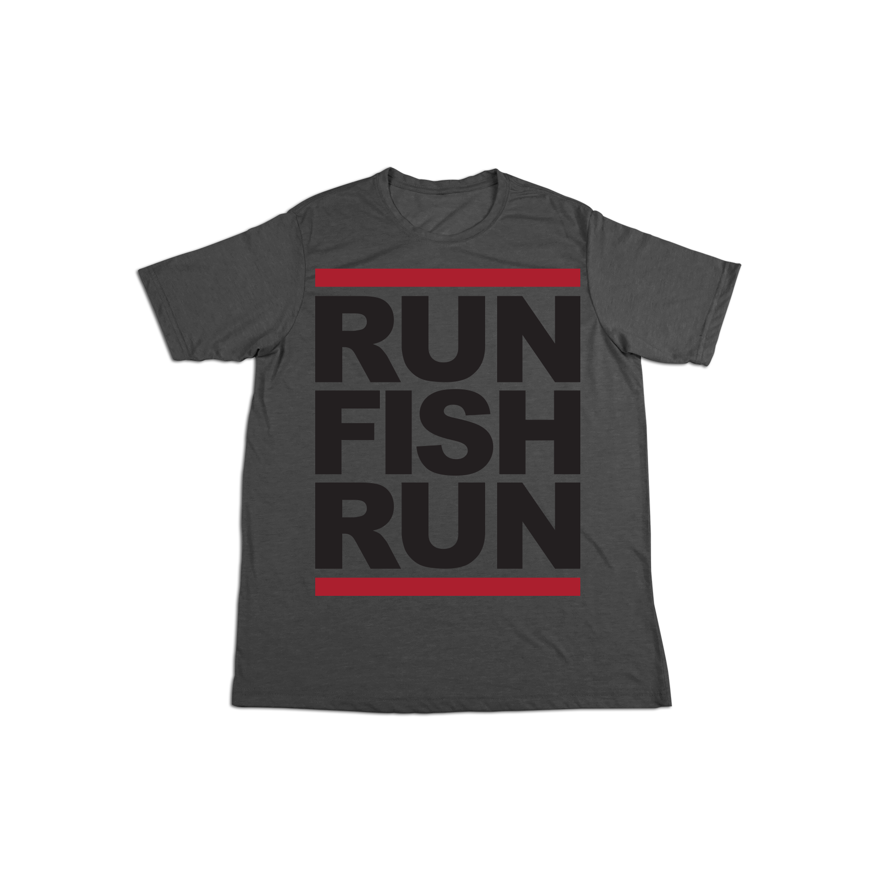 #RUNFISHRUN TODDLER Short Sleeve Shirt - Black - Hat Mount for GoPro