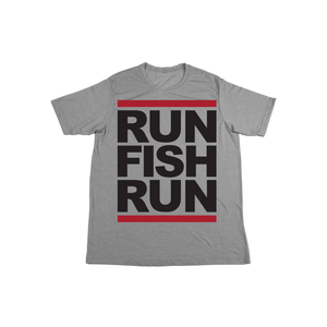 #RUNFISHRUN TODDLER Short Sleeve Shirt - Black - Hat Mount for GoPro