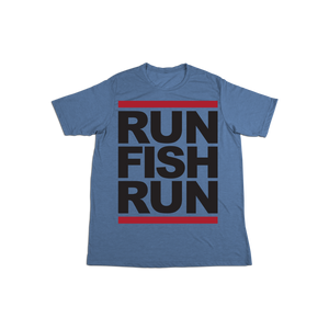 #RUNFISHRUN TODDLER Short Sleeve Shirt - Black - Hat Mount for GoPro