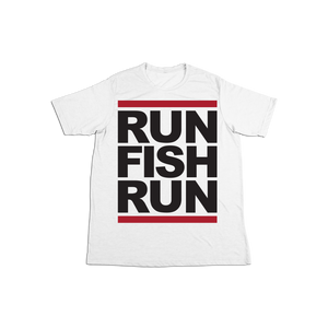 #RUNFISHRUN TODDLER Short Sleeve Shirt - Black - Hat Mount for GoPro