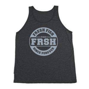 #FRESHFISH TriBlend Tank Top - Gray Print