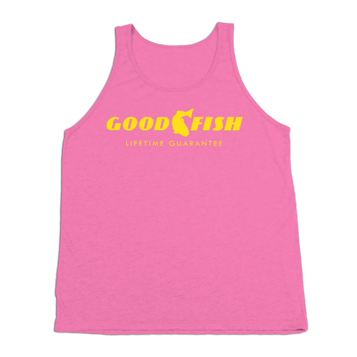 #GOODFISH TriBlend Tank Top - Yellow - Hat Mount for GoPro