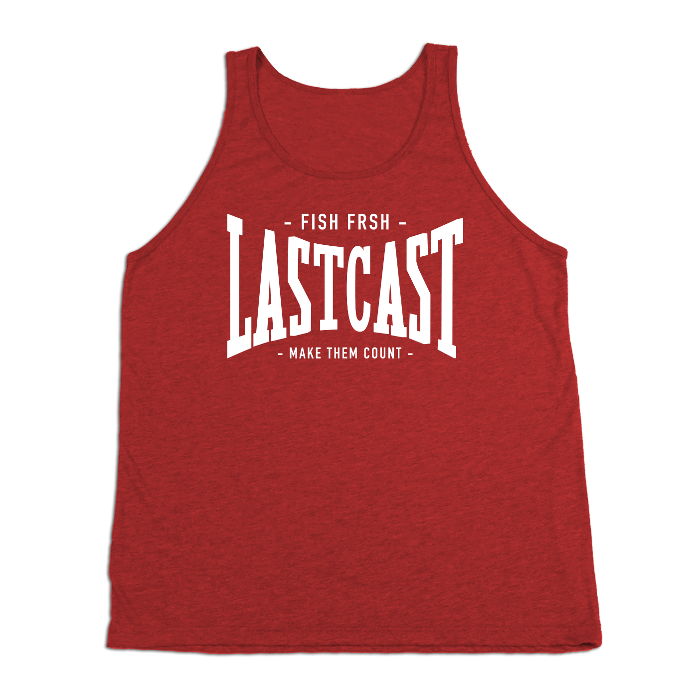 #LASTCAST TriBlend Tank Top