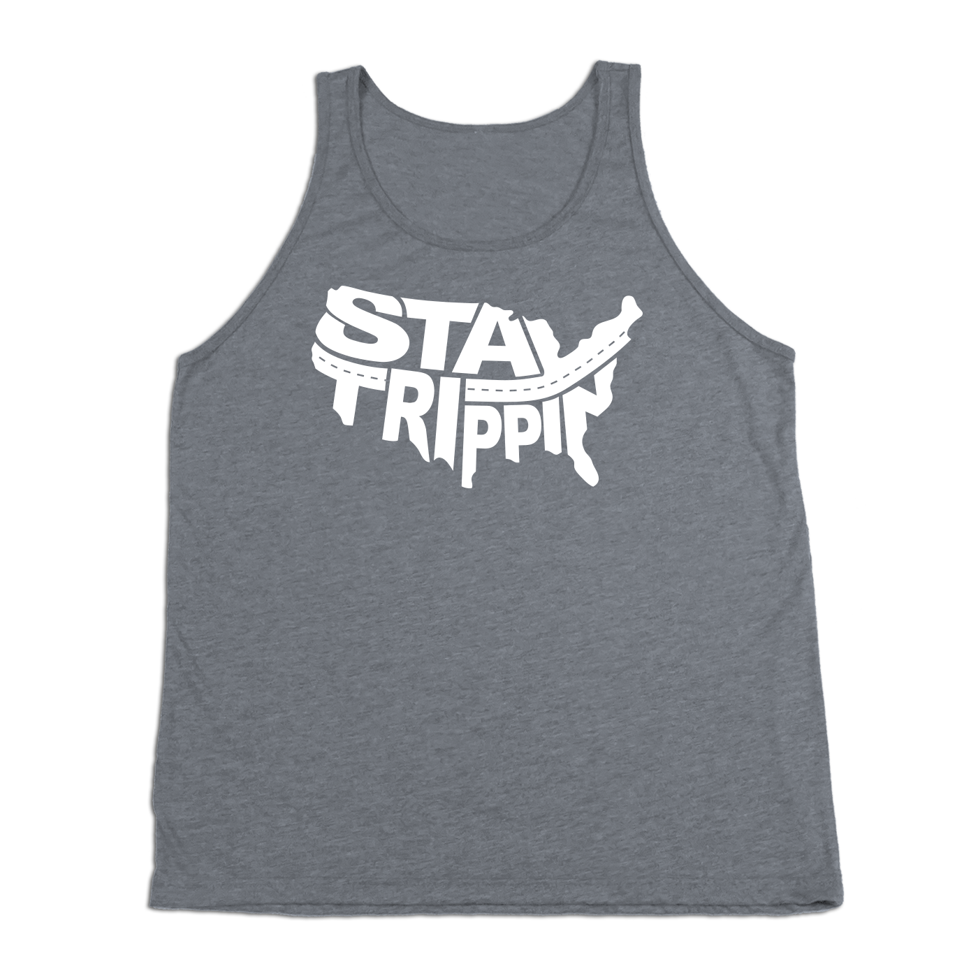 #STAYTRIPPIN USA Tank Top - Hat Mount for GoPro