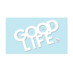 #THEGOODLIFE - 6" White Decal - Hat Mount for GoPro