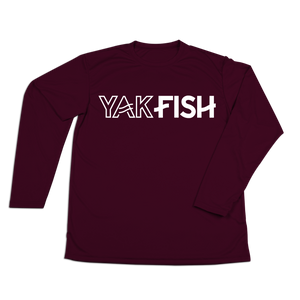 #YAKFISH Performance Long Sleeve Shirt - Hat Mount for GoPro