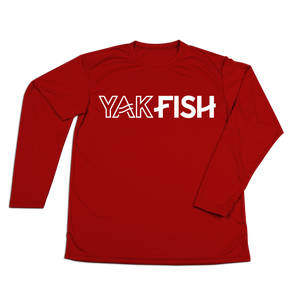 #YAKFISH Performance Long Sleeve Shirt - Hat Mount for GoPro